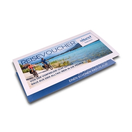 Mappe ReiseVoucher - Ob Messeeinladung, Werbebotschaft oder Produkterklärung - Effektkarten für jeden Anlass