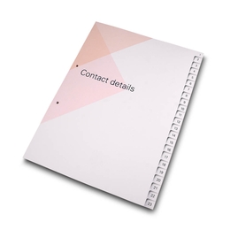 Register 23-fach A4 proDERM