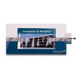 Lamellenkarte Einladung zur Einweihung - Ob Messeeinladung, Werbebotschaft oder Produkterklärung - Effektkarten für jeden Anlass