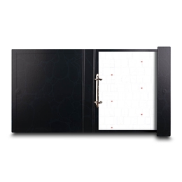 Magnetordner mit Logo