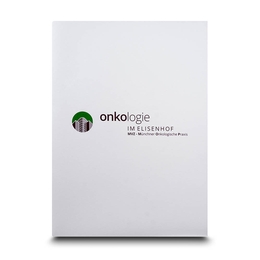 Patienteninfomappe Onkologie Elisenhof - Drucksachen in Mainz bei Druckerei Lindner drucken lassen 