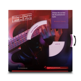 Drehscheibe Darm 6-Seitiger Prospekt - Ob Messeeinladung, Werbebotschaft oder Produkterklärung - Effektkarten für jeden Anlass