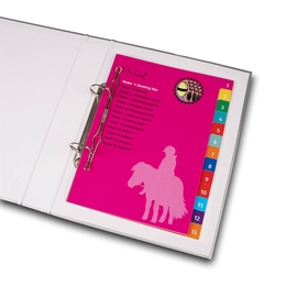 Register 13-fach A5 Horsly Academy Ordner