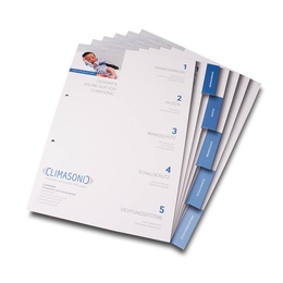 Register 05-fach Produktions- und VertriebsgmbH - Druckerei Lindner steht für: Ordner drucken, Ringordner drucken, Ringbücher drucken, Firmenordner drucken