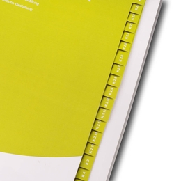 Register 20-fach A4 QM-Ordner