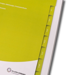 Register 08-fach A4 QM-Ordner