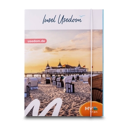 Mappe Usedom Tourismus - Drucksachen in Mainz bei Druckerei Lindner drucken lassen 