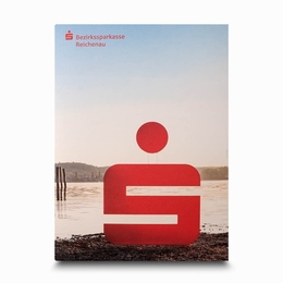 Eröffnungsmappen Bezirkssparkasse - Lindner produzier über 2,5 Mio. Mappen pro Jahr