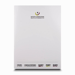 Mappe Initiativ Liewensufank - Lindner produzier über 2,5 Mio. Mappen pro Jahr