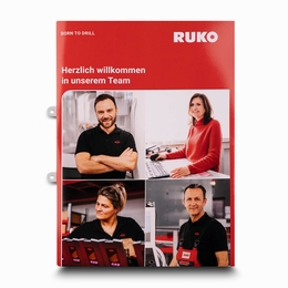 Mappe Willkommen in unserem Team - Lindner produzier über 2,5 Mio. Mappen pro Jahr