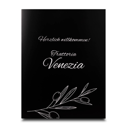 Passepartout Mappe Trattoria - Bei Druckerei Lindner kann man: Mappen drucken lassen, Präsentationsmappen drucken lassen