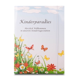 Sammelmappe Kinderparadies - Angebotsmappe individuell bedrucken lassen