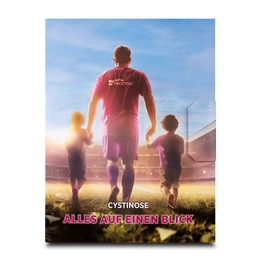 Fächermappe 4-fach Register Cystinose - Angebotsmappe individuell bedrucken lassen