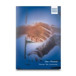 Sammelmappe Jobs + Personal - Angebotsmappe individuell bedrucken lassen