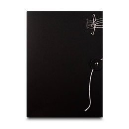 Notenmappe Musikschule - Angebotsmappe individuell bedrucken lassen