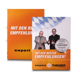 Kundenmappe expert Handelsbranche - Angebotsmappe individuell bedrucken lassen
