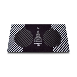 Ausbrech-Weihnachtskarte THW Kiel - Drucksachen in Mainz bei Druckerei Lindner drucken lassen 