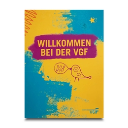 Azubi-Willkommensmappe VGF - Bei Druckerei Lindner kann man: Mappen drucken lassen, Präsentationsmappen drucken lassen