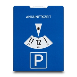 Drehscheibe Parkscheibe Werbemittel - Drucksachen in Mainz bei Druckerei Lindner drucken lassen 