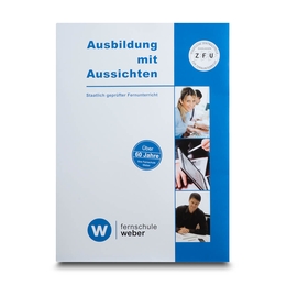 Mappe Fernschule Weber - Druckerei Lindner steht für: Mappen drucken, Präsentationsmappen drucken