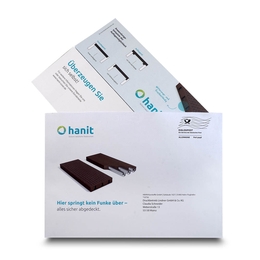 Briefhülle und Lettershop - Kreative Drucksachen dienen auch als Beratungsunterstützung und Produkterklärung