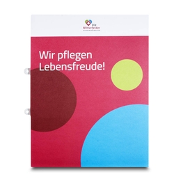 Mappe Die Mitterfelder - Drucksachen in Mainz bei Druckerei Lindner drucken lassen 