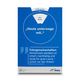 Drehscheibe Fahrgemeinschaften - Drucksachen in Mainz bei Druckerei Lindner drucken lassen 