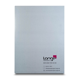 Mappe Bestattungshaus Lange - Eine individuelle Präsentationsmappe zeugt von Kompetenz und Seriosität
