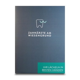 Patientenmappe Magnetverschluss MVZ  - Drucksachen in Mainz bei Druckerei Lindner drucken lassen 