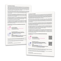 Einweiserbrief Befund- und Behandlungsblatt - Persönliche und individuelle Beratung in Top-Qualität