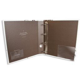 Corporate-Design-Ordner mit 4-Ring Mechanik