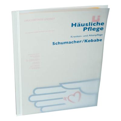 Mappe - Häusliche Pflege - Beim Druckbetrieb Lindner werden individuelle Ordner, Boxen und Präsentationsunterlagen hergestellt