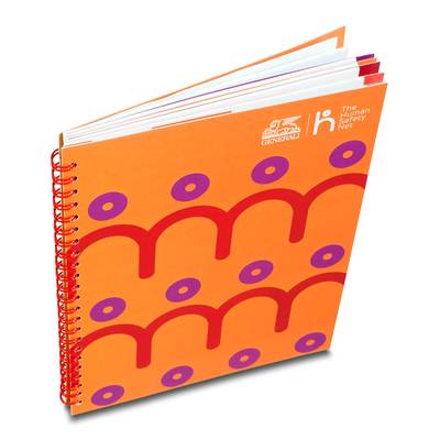 Notizbuch mit Spiralbindung - Druckerei Lindner - Ihr Hersteller für Effektkarten, Präsentationsboxen und Mailings