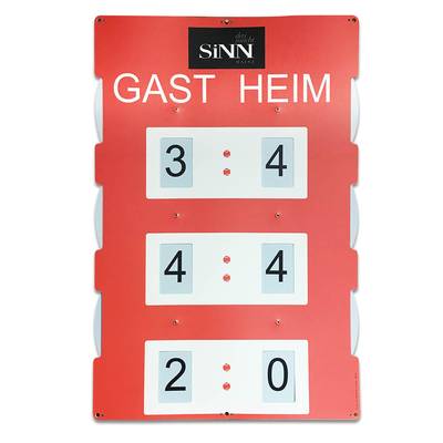 Spielstandanzeiger - Anzeigetafel - Druckerei Lindner - Ihr Hersteller für Effektkarten, Präsentationsboxen und Mailings