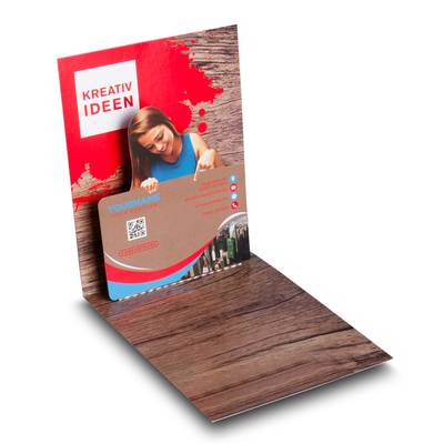 3D Pop-up Karte im Kleinformat - Druckerei Lindner - Ihr Hersteller für Effektkarten, Präsentationsboxen und Mailings