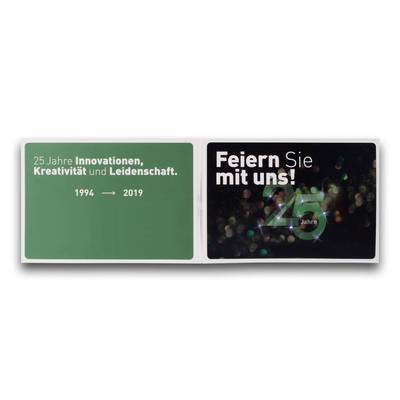 Sound- und Lichtmodul für Klappkarten - Druckerei Lindner - Ihr Hersteller für Effektkarten, Präsentationsboxen und Mailings