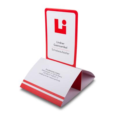 Schiebeaufsteller - Druckbertieb Lindner - endlose kreative Möglichkeiten für Ihr individuelles Druckprodukt