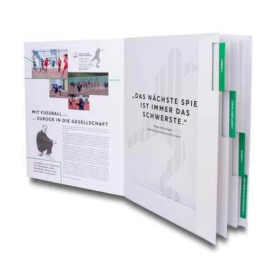Projektunterlagen mit System