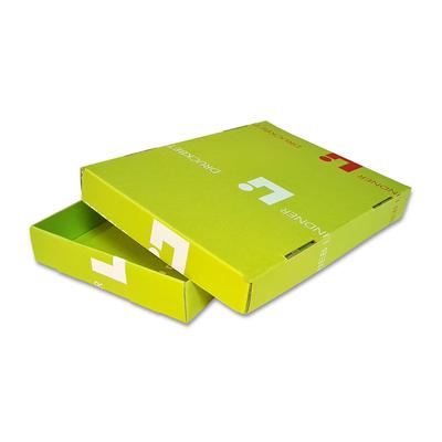 Bedruckte Verpackungen aus Wellpappe - Druckerei Lindner - Ihr Hersteller für Effektkarten, Präsentationsboxen und Mailings