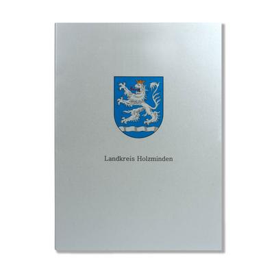 Urkundenmappe - Druckerei Lindner steht für: Mappen bedrucken, Präsentationsmappen bedrucken