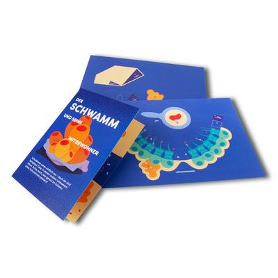 Pop-up Karte zum Basteln - Druckerei Lindner steht für: Kreative Drucksachen drucken, 3D -Pop-ups drucken,  Effektkarten drucken, Magic-Flyer drucken,Aufsteller drucken