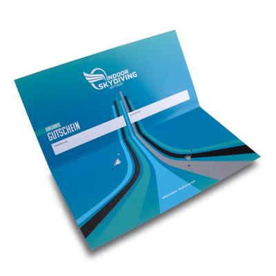Gutscheinkarte für Scheckkarte - Druckbertieb Lindner - endlose kreative Möglichkeiten für Ihr individuelles Druckprodukt