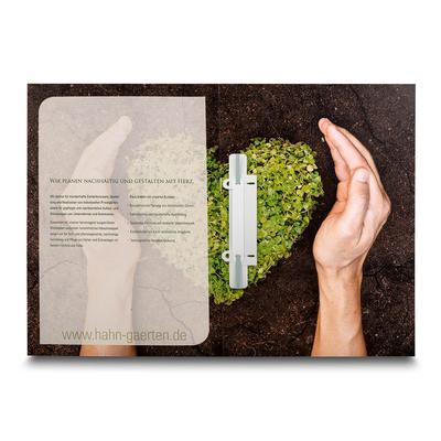 Mappe Gartenbau - Lindners Kreativprogramm als Marketing-Tool für Ihre nächste Werbeaktion