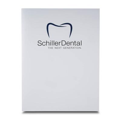 Dentallabor-Patientenmappe - Beim Druckbetrieb Lindner werden individuelle Ordner, Boxen und Präsentationsunterlagen hergestellt