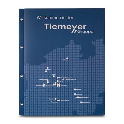 Mappe Willkommen im Autohaus - Beim Druckbetrieb Lindner werden individuelle Ordner, Boxen und Präsentationsunterlagen hergestellt