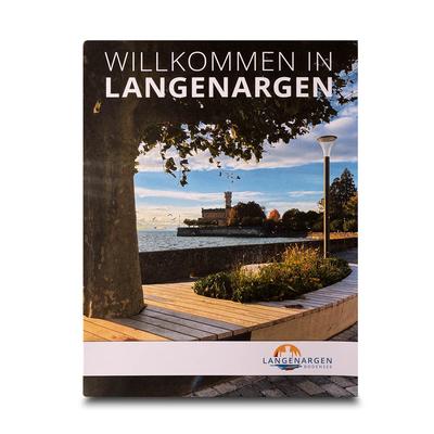 Gästemappe Willkommen am Bodensee - Beim Druckbetrieb Lindner werden individuelle Ordner, Boxen und Präsentationsunterlagen hergestellt