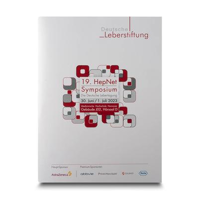 Symposium-Mappe Deutsche Leberstiftung - Starke Mappen gestalten Sie am besten mit uns