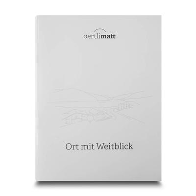 Mappe Oertlimatt Stiftung - Beim Druckbetrieb Lindner werden individuelle Ordner, Boxen und Präsentationsunterlagen hergestellt