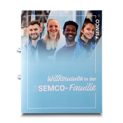 Mappe-Willkommen in der Semco-Familie - Starke Mappen gestalten Sie am besten mit uns