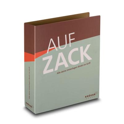 Azubiordner Krüger - Beim Druckbetrieb Lindner werden individuelle Ordner, Boxen und Präsentationsunterlagen hergestellt